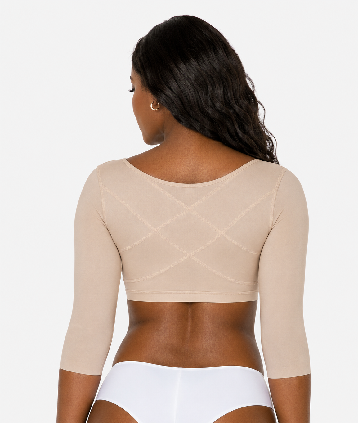 Soutien-Gorge Post-Opératoire avec Manches | Augmentation Mammaire, Lifting des Bras & Correcteur de Posture – Image 2