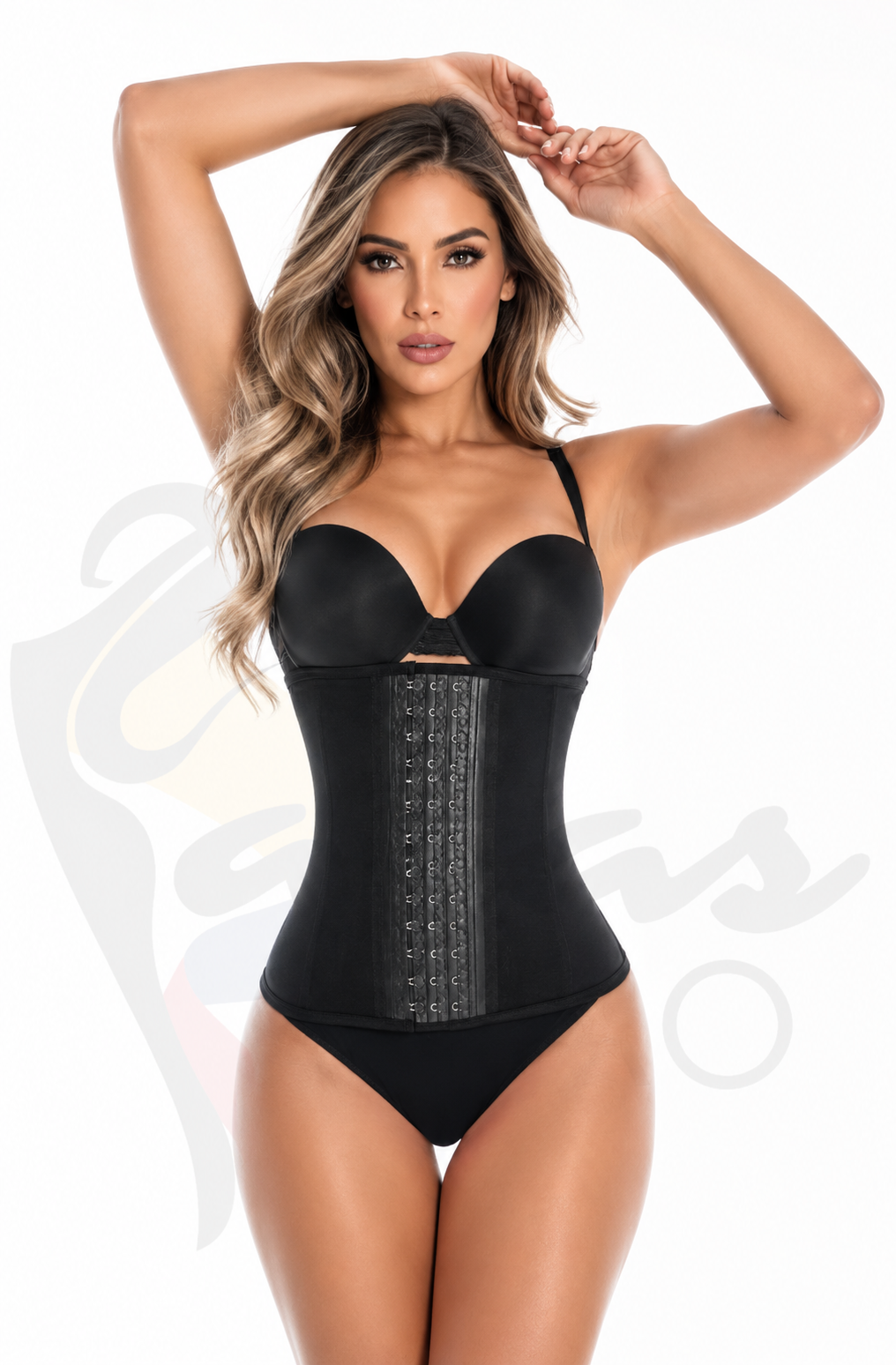 Corset amincissant en latex – Taille affinée et maintien renforcé