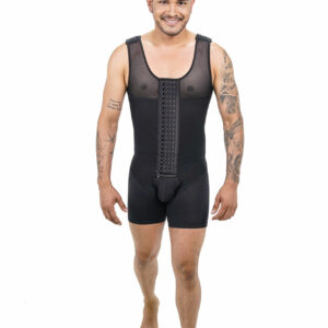 Gaine pour homme en Powernet 100%, conçue spécialement pour vous offrir un soutien optimal et une silhouette impeccables en exclusivité sur FajasPao