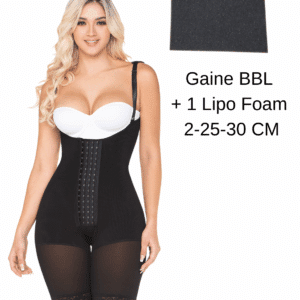 Gaine Amincissante Post liposuccion BBL Grosses Cuisses + 1 Lipo foam