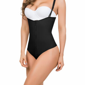Body amincissant en Powernet colombien avec string – Usage quotidien