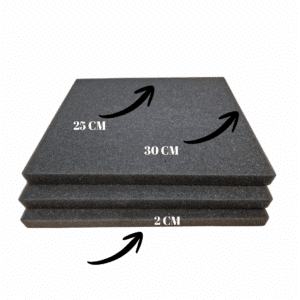 Lipo Foam - Mousse abdominale Post-Opératoire 2x25x30