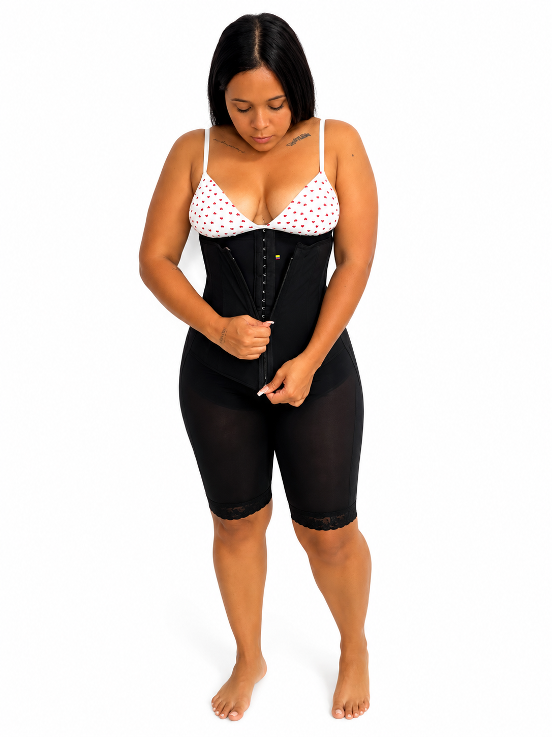 Panty Colombien Remonte-Fesses avec Corset Zippé – 3 Niveaux de Compression – Image 3