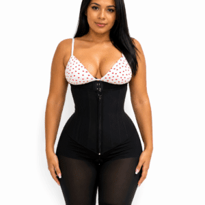 Panty Colombien Remonte-Fesses avec Corset Zippé – 3 Niveaux de Compression